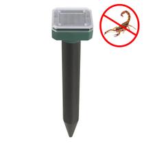 Repelente Solar Ultrassonico Pestes Escorpião Cobras Ratos Roedores Jardim Externo