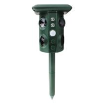 Repelente Solar Ultrassonico Sensor Escorpiao Infravermelho Sismico Frequencia Ajustavel Cobra Roedores Aves Praga Insetos cervo quintal Jardim Ambien