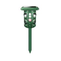 Repelente Solar Ultrassonico Sensor Infravermelho Afasta Praga Cobra Escorpiao Roedores Morcego Insetos Frequencia Ajustavel Fazenda Quintal Jardim Pr
