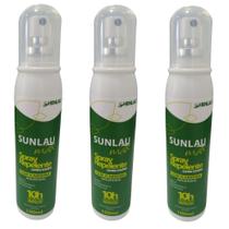 Repelente spray 100ml sunlau max ( kit 3 frascos )