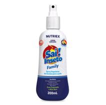 Repelente Spray Sai Inseto Family 4H 200ml - Nutriex