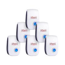 Repelente Ultrassônico De Pragas 2-8PCS, Controle Elétrico De Mosquitos E Roedores, Eliminador De