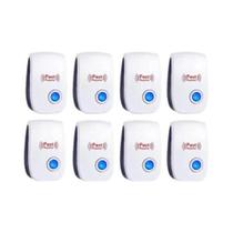 Repelente Ultrassônico De Pragas 2-8PCS, Controle Elétrico De Mosquitos E Roedores, Eliminador De