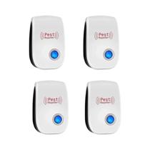 Repelente Ultrassônico De Pragas Pest Reject 2/12pcs Para Ratos, Baratas, Insetos, Mosquitos E