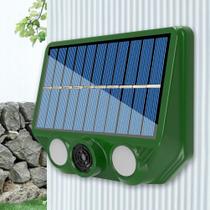 Repelente Ultrassônico Solar Para Gatos E Cães, IP65 À Prova d'Água, Controle De Pragas Com LED Repelente Ultrassônico Solar Para Gatos E Cães, IP65 À Prova d'Água, Controle De Pragas Com LED