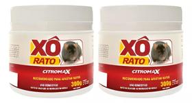 Repelente Xô Rato Pastilhas Essência Hortelã Citromax 2 UNIDADES 300g
