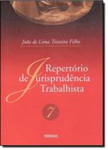 Repertorio de jurisprudencia trabalhista, v.7 - RENOVAR