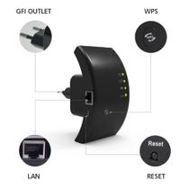 Repetidor de Sinal Wi-fi para Rede WLan 2.4GHZ 300MBPS - SOLUCAO