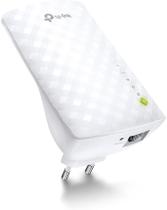 Repetidor De Sinal Wifi Tplink Ac750 Dual Band Longo Alcance Cor Branco