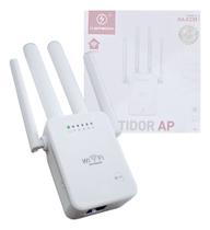 Repetidor De Sinal Wireless 2.4ghz Com 4 Antenas Ka-x338 Repetidor De Sinal Wireless 2.4ghz Com 4 Antenas Ka-x338