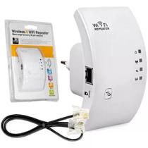 Repetidor DHJ DR4 300M branco 110V/220V Wifi Repetidor DHJ DR4 300M branco 110V/220V Wifi