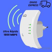 Repetidor Expansor de Sinal Wifi Wireless Ultra Rápido 1800mbps