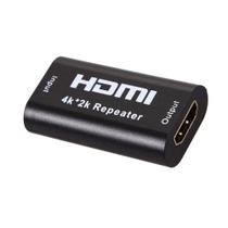 Repetidor Hdmi 4k 2k Booster Amplificador Sinal Femea Emenda