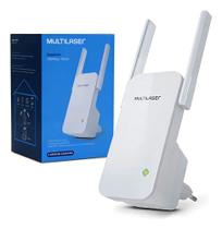 Repetidor Multilaser RE059 121W branco Repetidor Multilaser RE059 121W branco