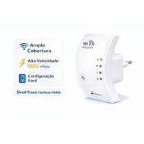 Repetidor WiFi 1800Mbps Amplificador de Sinal Internet Wireless com Porta Ethernet