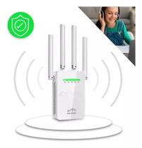 Repetidor Wifi 2800m 4 Antenas Amplificador De Sinal Modem