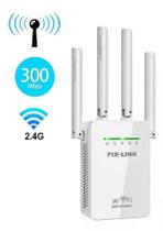 Repetidor Wifi 2800m 4 Antenas Amplificador De Sinal Ultra Moderno - wireless reptidor