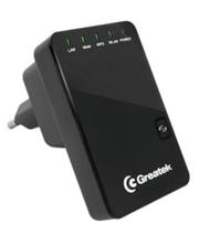 REPETIDOR WIFI 300 MBPS GREATEK 2.4 GHz 20dBm Preto