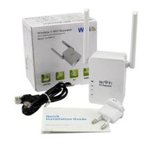 Repetidor Wifi Wireless Com 2 Antenas Externas 300mbps - Monaliza