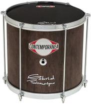 Repinique Contemporanea Gabriel Policarpo 144C 12'' Aro Rebaixado Pele Preta