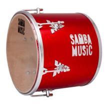 Repique De Mão 30 X 12 Pvc Vermelho - Samba Music - PHX - PHOENIX