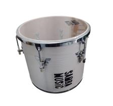 Repique De Mão Madeira Samba Music 30 X 12 Pvc Branco Wood PHX Repique De Mão Madeira Samba Music 30 X 12 Pvc Branco Wood PHX