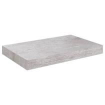 Repisa Flotante de Pared vidaXL Moderna en Gris Concreto 23x23x4 cm