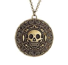 Réplica Colecionável Medalhão Piratas Do Caribe Moeda Asteca