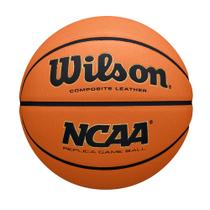 Réplica de basquete Wilson NCAA tamanho 7 (29,5 cm)