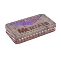Réplica de estanho de armazenamento Fallout Grape Mentats para joias Réplica de estanho de armazenamento Fallout Grape Mentats para joias