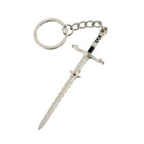 Réplica do porta-chaves Mini Starry Silver Sword Baldur's Gate 3