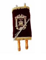 Réplica Sefer Torá 35 Cm - Pergaminho - Direto De Israel