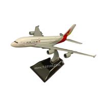 Réplique De Aeronave Em Metal Escala 1:400 Da Etihad A380 Boeing Airbus Modelo De Avião Brinquedo