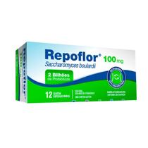 Repoflor 100 mg Com 12 Cápsulas - Legrand Repoflor 100 mg Com 12 Cápsulas - Legrand