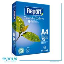 Report Colorido Azul A4 Pacotes 500 Folhas