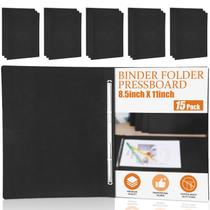 Report Covers Zhanmai Pressboard, pacote com 15 unidades, tamanho carta, preto Report Covers Zhanmai Pressboard, pacote com 15 unidades, tamanho carta, preto