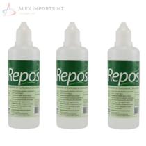 Repos - Kit 3 Amaciantes De Cutículas E Calosidades 120 Ml