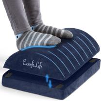Reposapiés ComfiLife Ajustable de Espuma Viscoelástica Ergonómica Color Azul Marino Reposapiés ComfiLife Ajustable de Espuma Viscoelástica Ergonómica Color Azul Marino