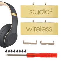 Reposição da dobradiça dos fones de ouvido Miruchertter Studio 3 dourado Reposição da dobradiça dos fones de ouvido Miruchertter Studio 3 dourado