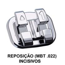 Reposição de Bráquete Metálico Advance MBT 022 (Incisivos) Orthometric