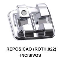 Reposição de Bráquete Metálico Advance Roth 022 (Incisivos) Orthometric