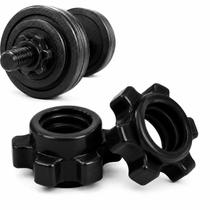 Reposição Par Roscas Trava 25mm Halter Academia Reposição Par Roscas Trava 25mm Halter Academia
