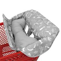 Reposicionador de Cuerpo Love&go 2 en 1 para Carrito de Compra y Funda de Silla para Bebé Gris Reposicionador de Cuerpo Love&go 2 en 1 para Carrito de Compra y Funda de Silla para Bebé Gris