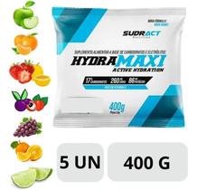 Repositor Isotonico Sudract Hydramaxi 5x400g Rende 50 Litros