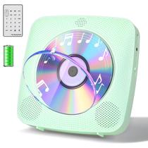 Reprodutor de CD Gueray Bluetooth Recarregável e Fixável na Parede Reprodutor de CD Gueray Bluetooth Recarregável e Fixável na Parede