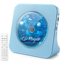 Reprodutor de CD Gueray com Bluetooth e Caixas de Som HiFi para Mesa, Rádio FM