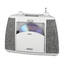Reprodutor de CD portátil Bluetooth Jensen CD-565 branco