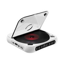 Reprodutor De CD Portátil Com Bluetooth E Capa Protetora Contra Poeira, 6 Modos, Repetição A-B,