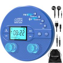Reprodutor de CD Portátil Sunoony com Bluetooth e Transmissor FM