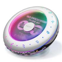Reprodutor de CD QDZ HOTT C901 Bluetooth 5.3 com Anti-Salto e Luz RGB Reprodutor de CD QDZ HOTT C901 Bluetooth 5.3 com Anti-Salto e Luz RGB